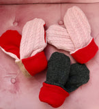 Upcycled Wool and Cashmere Mittens